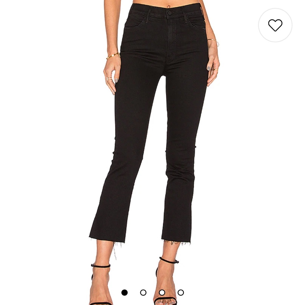 Mother Hustler Ankle Fray in black (Not Guilty)